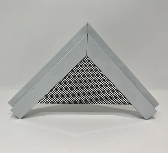 Close-up of RockScreen woven 304 stainless steel security mesh
