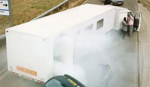 SmokeCloak security fog system installed with an intruder alarm to protect a commercial office